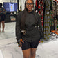 Patchwork Peplum